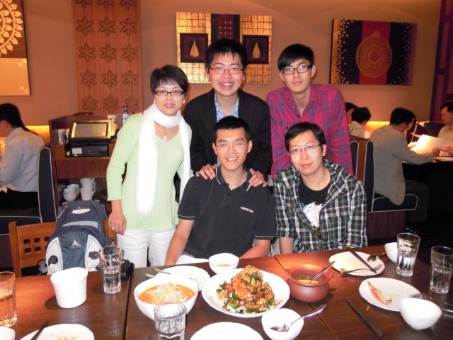 Group photo including Dickson Yan, third from the left in the back row